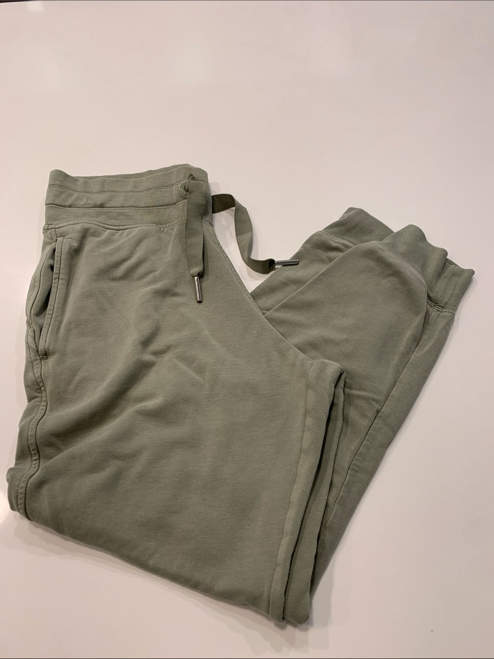 Athleta Sage Green Women's Drawstring Joggers